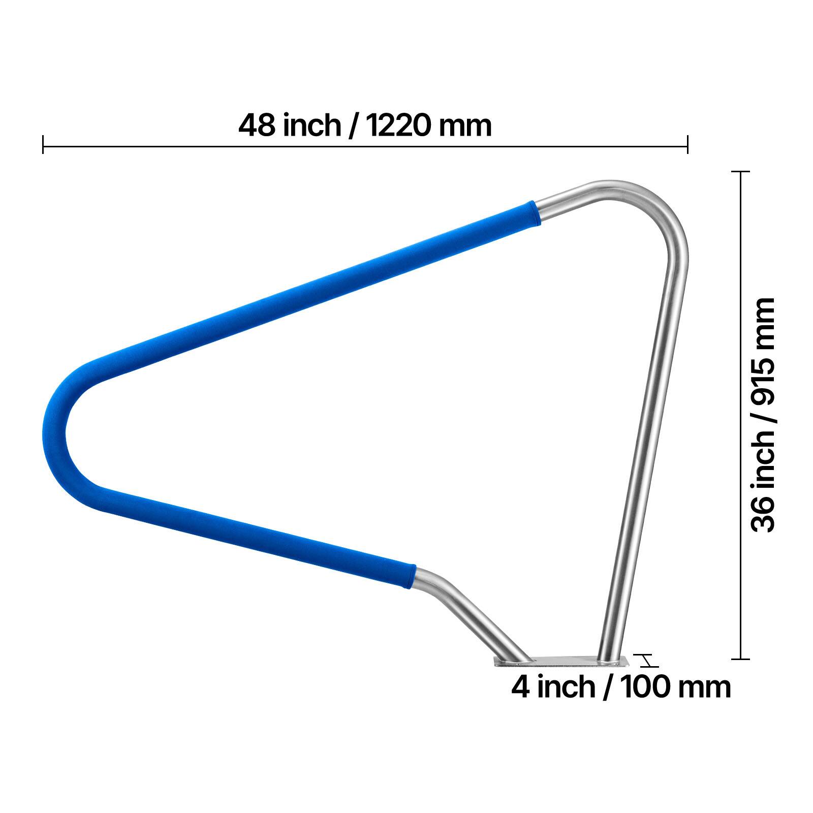 48 inch / 1220 mm  
36 inch / 915 mm  
4 inch / 100 mm