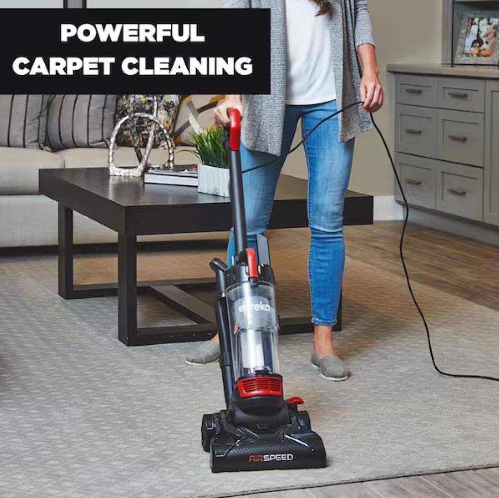 POWERFUL CARPET CLEANING  
eureka AIRSPEED