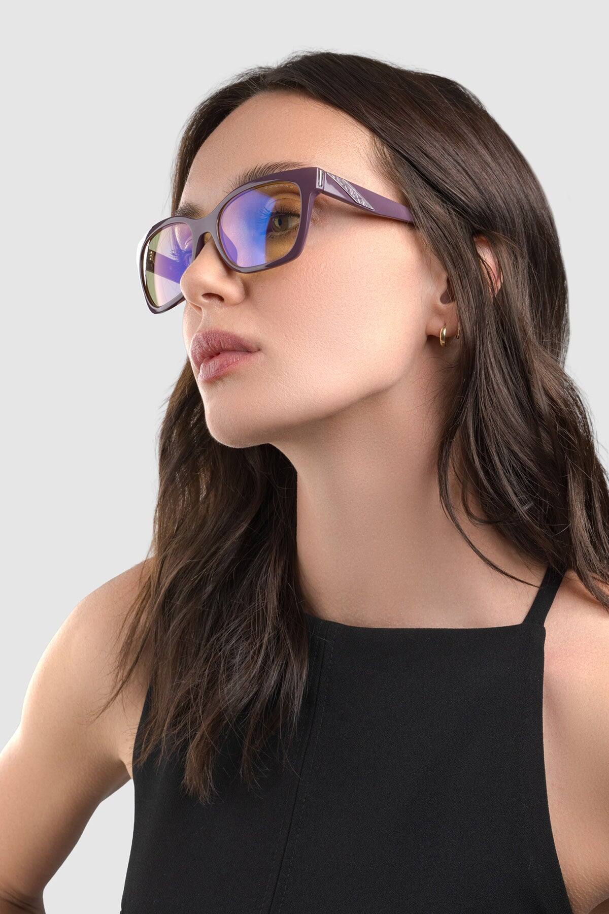 Back. GUNNAR - GUNNAR Gaming Glasses  - World of Warcraft Sylvanas, Forsaken Red, Clear Lens - Blue Light Blocking, Relieve Dry Eye - Forsaken Red.