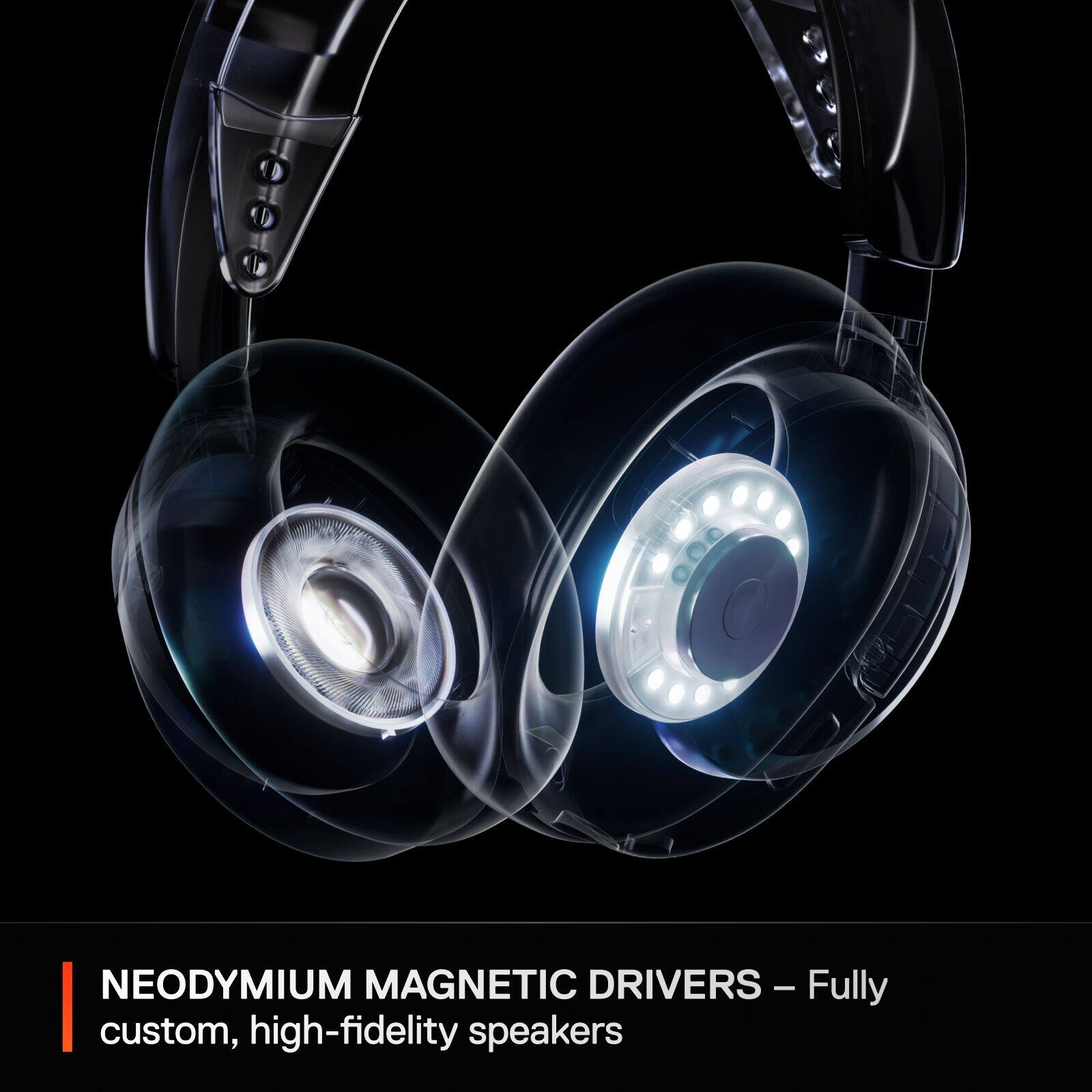 NEODYMIUM MAGNETIC DRIVERS – Fully custom, high-fidelity speakers