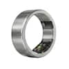 Front. Ultrahuman - Ring PRO - Smart Ring - Size Before You Buy with Ring PRO Sizing Kit - No Subscription Needed - Size 10 - Raw Titanium.