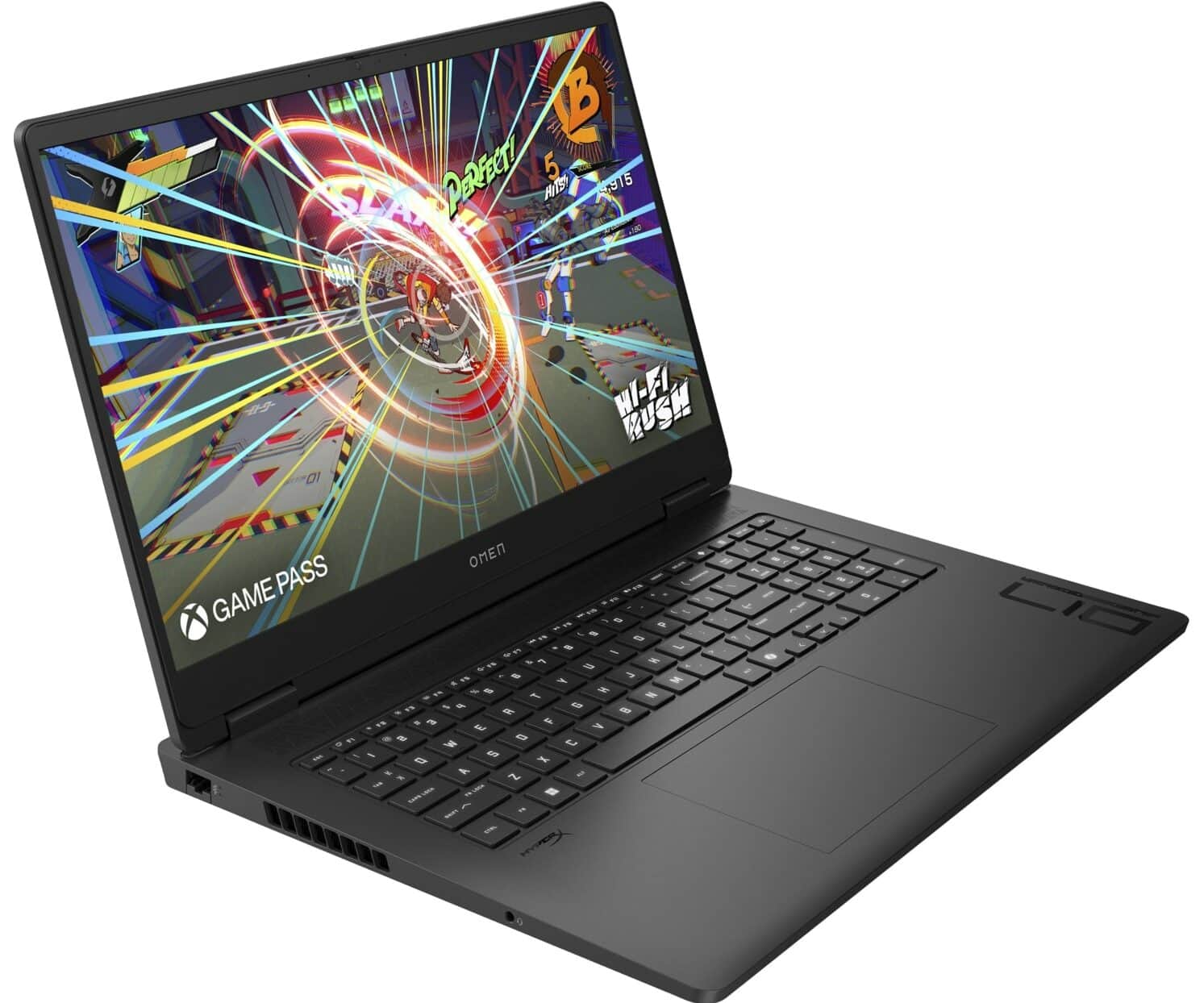 HP - OMEN Gaming Laptop 17.3" QHD- AMD Ryzen 7- RTX 5060- 16GB 1TB- W11H - Black