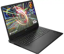 HP - OMEN Gaming Laptop 17.3" QHD- AMD Ryzen 7- RTX 5060- 16GB 1TB- W11H - Black