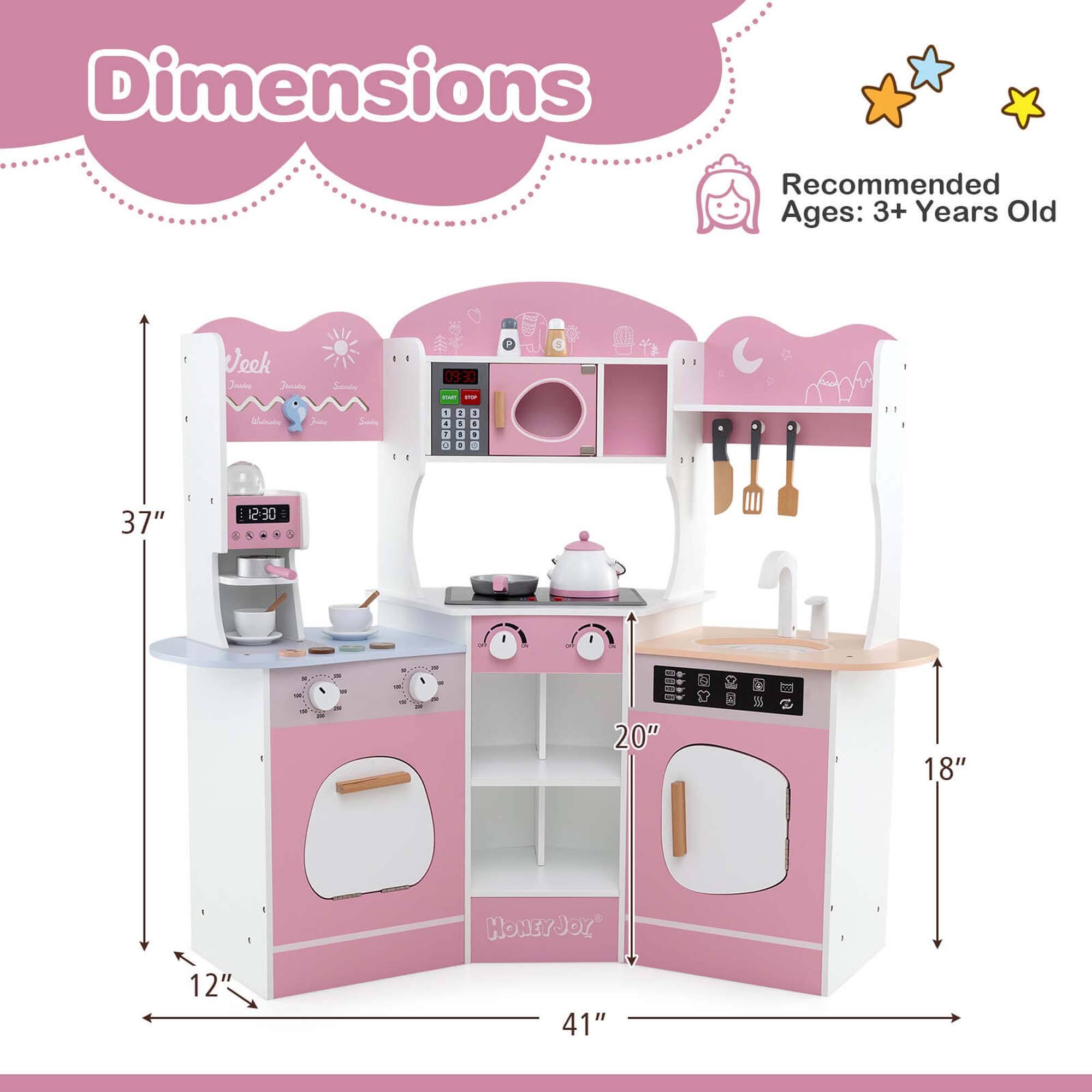 Dimensions: 37" x 41" x 18" x 20" x 12"

Recommended Ages: 3+ Years Old