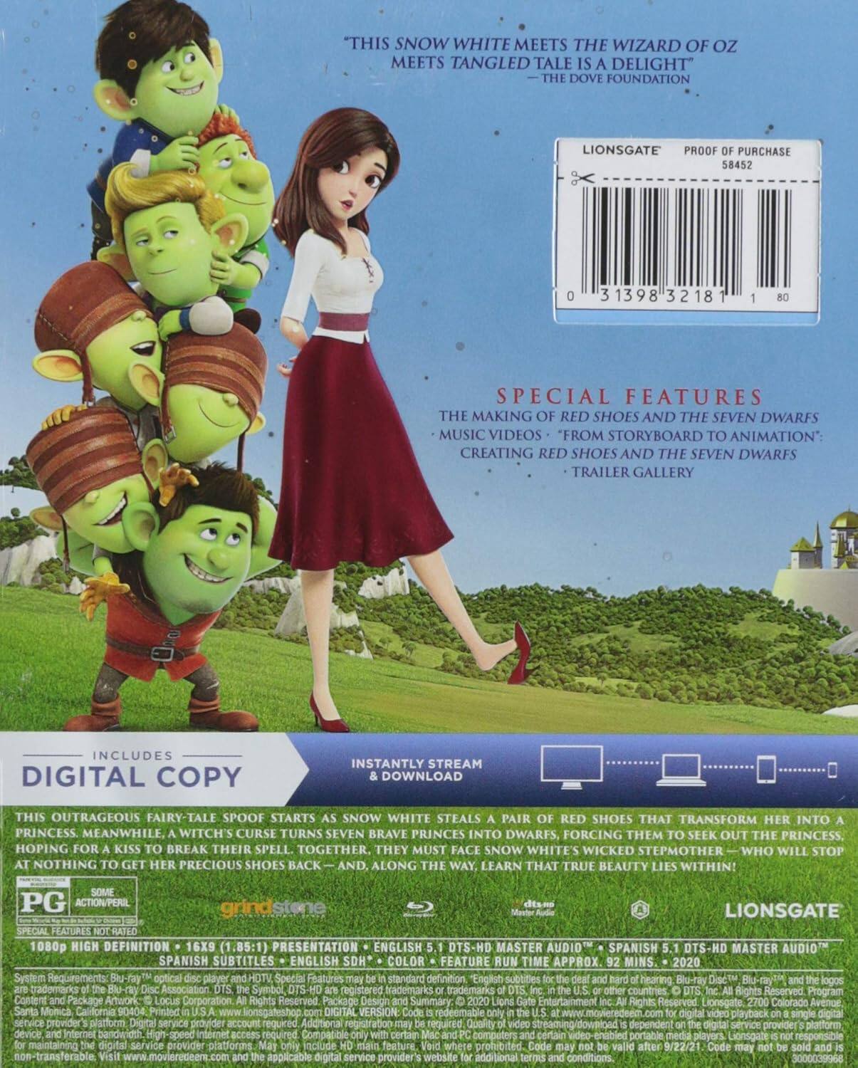 Alt View 1. Red Shoes and the Seven Dwarfs   - BLU-RAY.