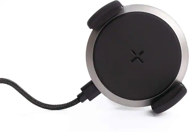 Front. TYLT - Tylt Venti Wireless Car Charger With Adjustable Grip | Fastest Wireless Car Charger | Easily Fits in Air Vent | No Sucti - Black.