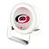 Front. Keyscaper - Carolina Hurricanes Linen Print Nightlight Charger & Bluetooth Speaker - White.
