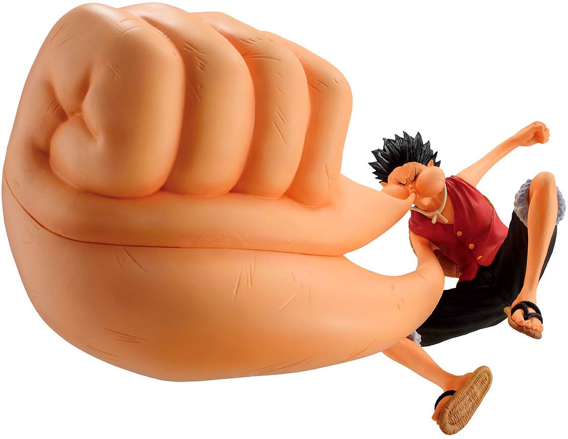 Alt View 11. Bandai - Monkey D. Luffy Gear 3 - Road to King of the Pirates - One Piece - Masterlise Ichibansho 7.1" Figure.