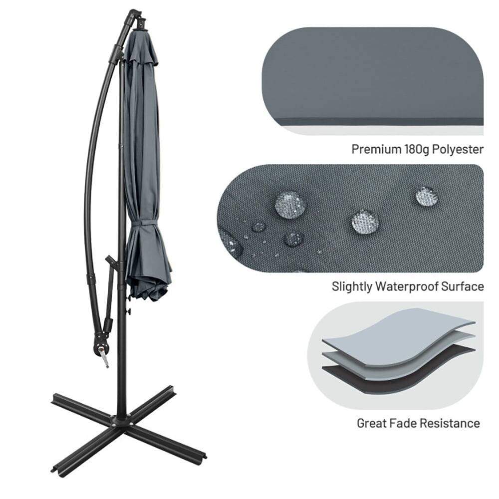 Premium 180g Polyester  
Slightly Waterproof Surface  
Great Fade Resistance