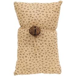 Left. BreeBe - 3/Set - Primitive Americana Jingle Bell Pillows - Multicolor.