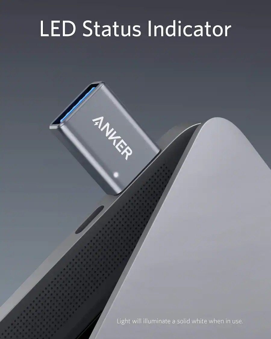 Anker Usb Computer Adapter Anker USB C Adapter (2 Pack), USB C to USB Adapter High Speed Data ...