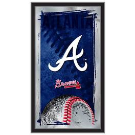 Holland Bar Stool Co. - Atlanta Braves 15" x 26" Wall Mirror - Multicolor