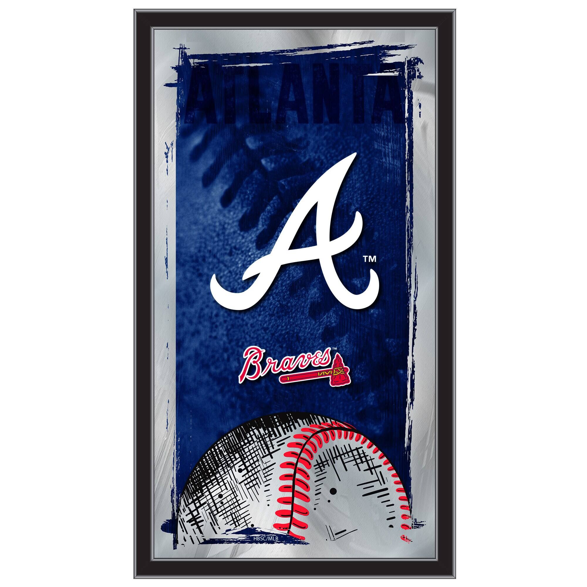 Atlanta Braves 15" x 26" Wall Mirror