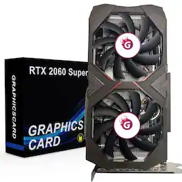 Dazzling Pops - RTX 2060 Super Graphics Card GDDR6 Video Card with Ray Tracing Dual Fans PCI Express x 16 3. Display Port