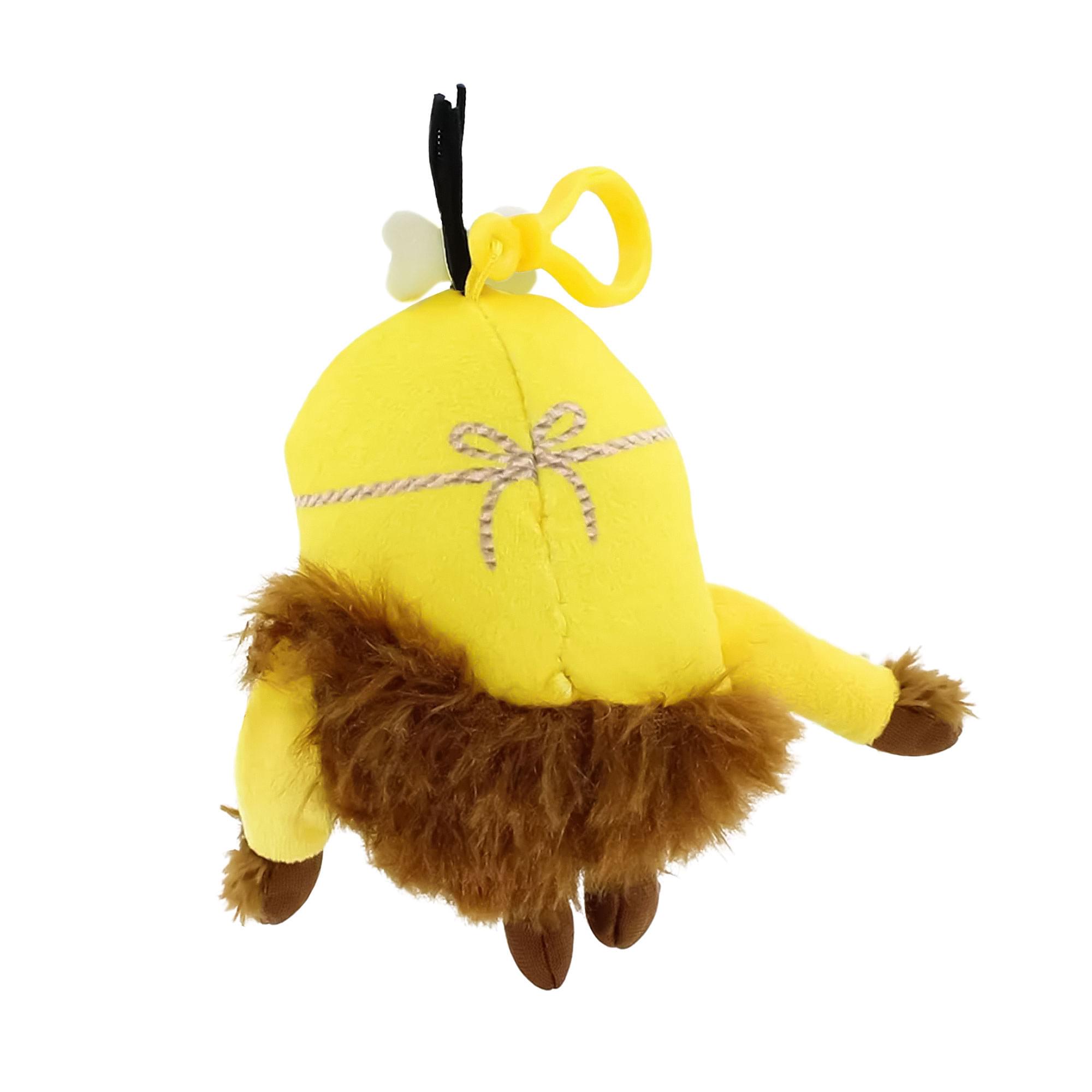 Alt View 10. Commonwealth Toys - Minion Movie Jungle Minion (1 Eye) Clip-On 5" Plush - Yellow.