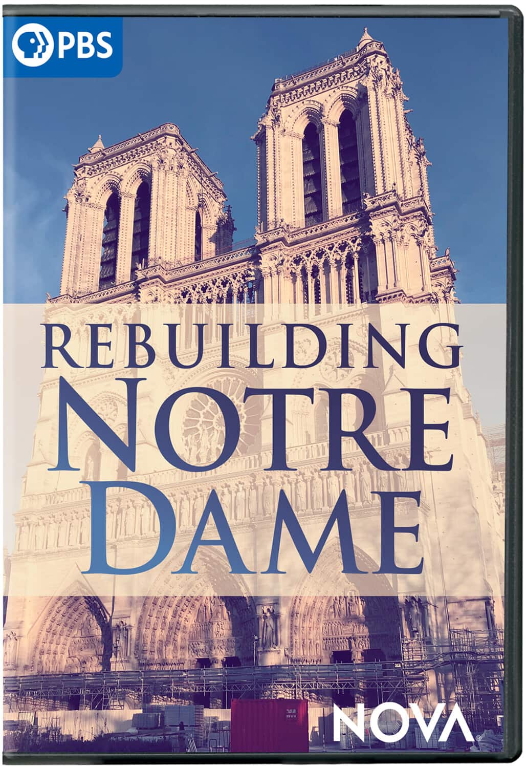 Front. NOVA: Rebuilding Notre Dame   - DVD.