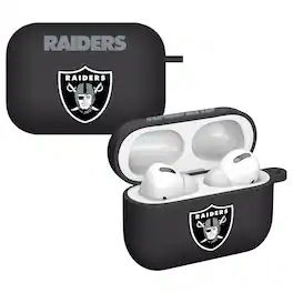 Artinian - Las Vegas Raiders AirPods Pro Silicone Case Cover - Black