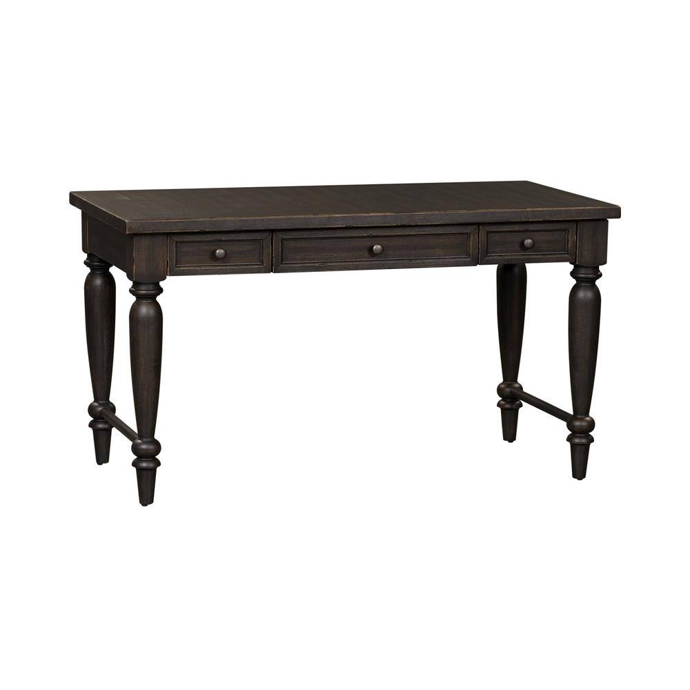 Alt View 1. Liberty Furniture Industries - Harvest Home Writing Desk in Chalkboard - Black.