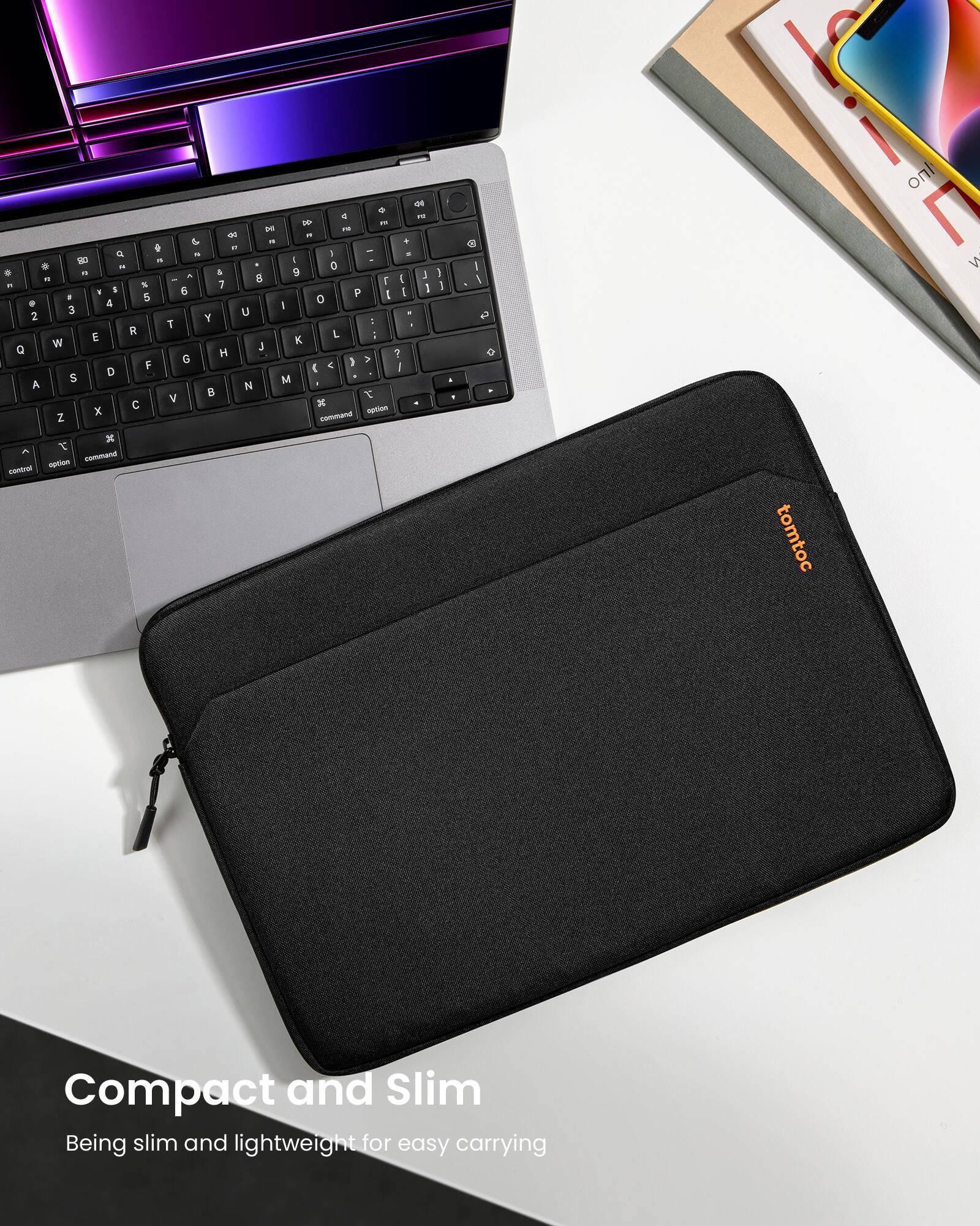 tomtoc Light A18 Recycled Slim Laptop Sleeve Bag Case for 13 inch