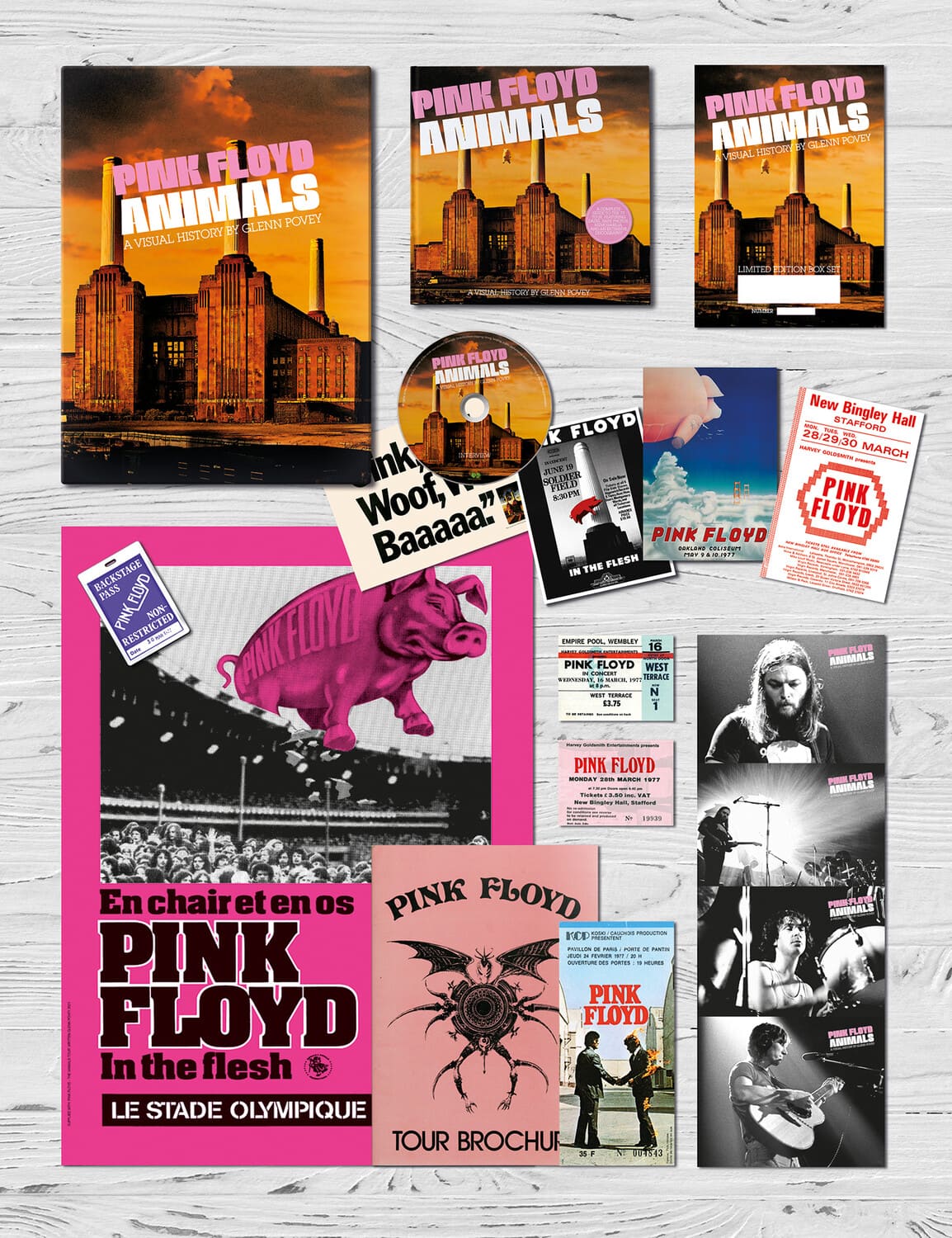 Pink Floyd / Povey,Glenn - The Animals Tour: A Visual History   - COMPACT DISCS [CD] price history on PriceWatchPro