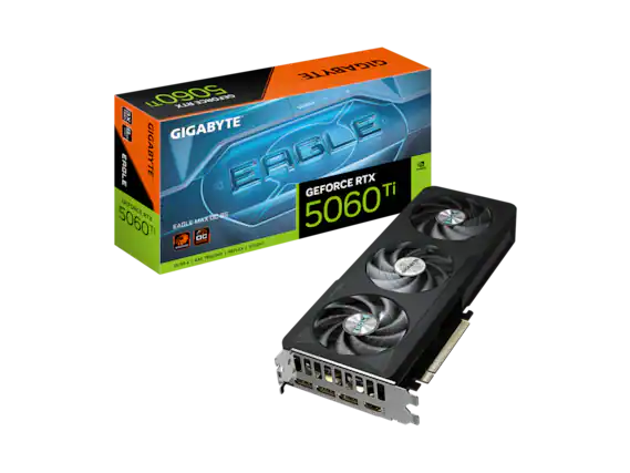 GIGABYTE EAGLE GEFORCE RTX 5060 Ti
GIGABYTE EAGLE RTX 5060 Ti
DLSS 4 | RAY TRACING | REFLEX | STUDIO