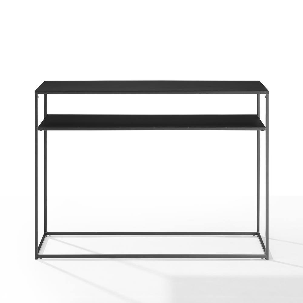 Left. Crosley Furniture - Braxton Entryway Console Table - Matte Black.