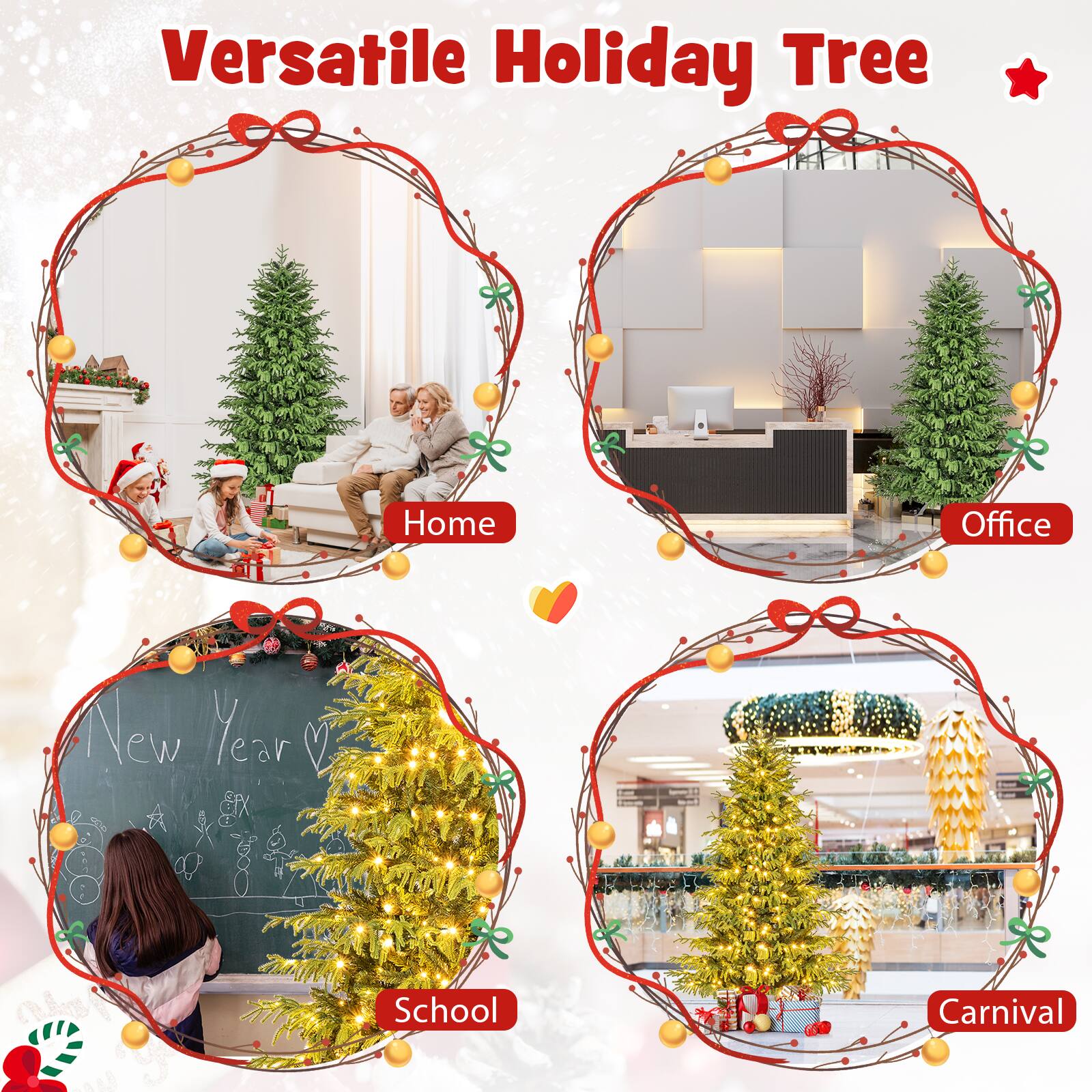 Versatile Holiday Tree

Home  
Office  
School  
Carnival