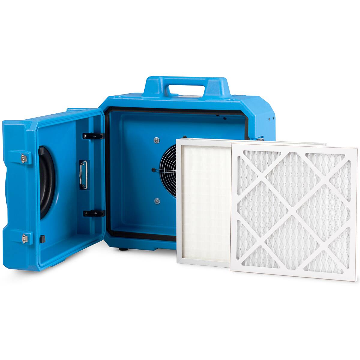 Alt View 9. Costway - Costway Industrial Commercial Hape Air Scrubber Negative Air Purifier 500-2000sq.ft - Blue.