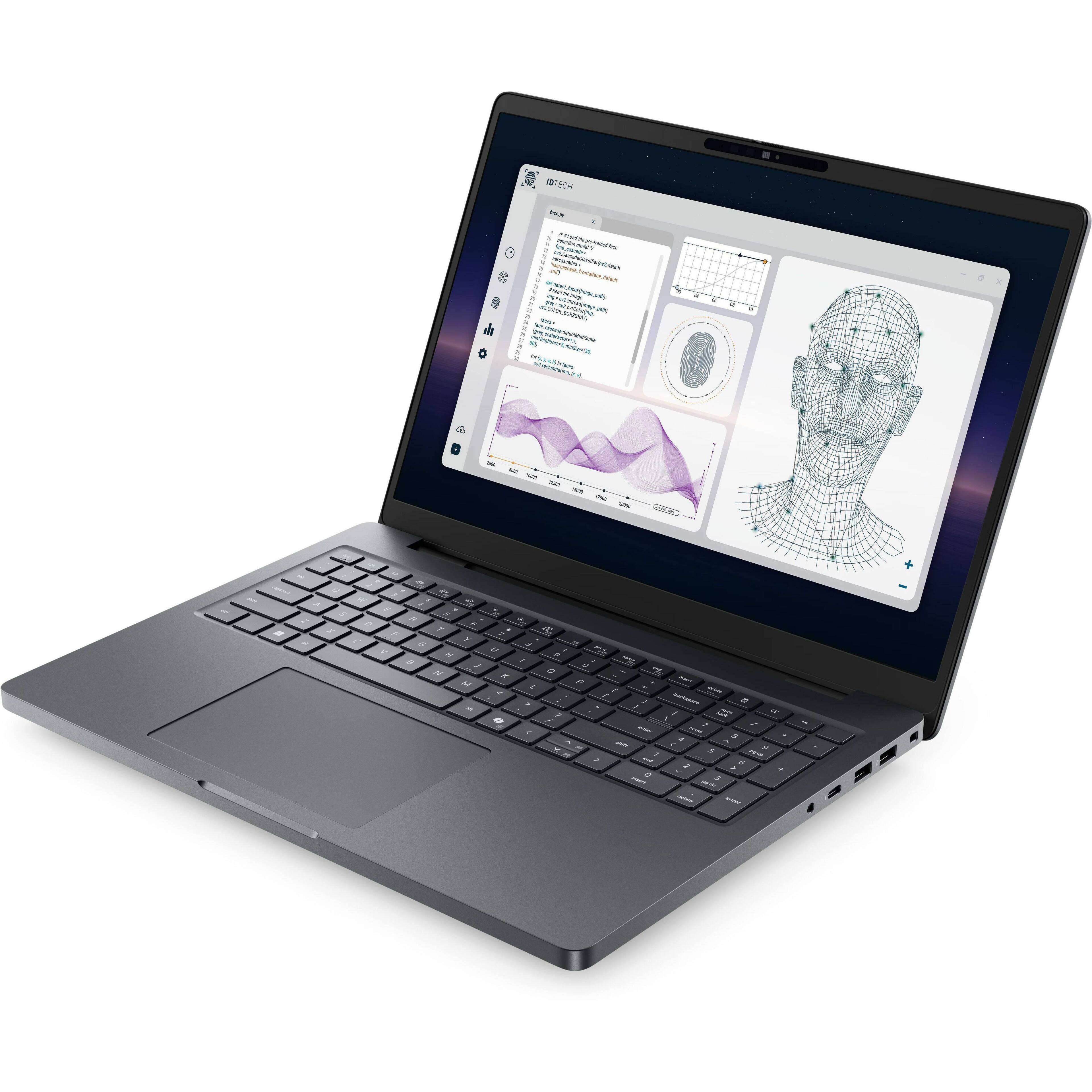 Alt View 8. Dell - Dell Pro Max Plus MB16250 16" Mobile Workstation - Full HD Plus - 120 Hz - Intel Core Ultra 7 265HX - vPro Technology - Magnetite.