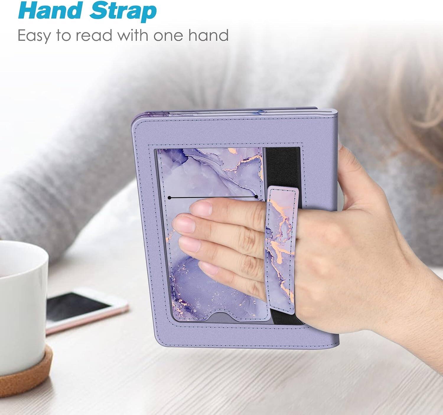 Hand Strap  
Easy to read with one hand