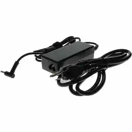 AddOn - HP 710412-001 Compatible 65W 19V at 3.33A Black 4.5 mm x 3.0 mm Laptop Power Adapter and Cable - 65 W - 19 V DC - Black
