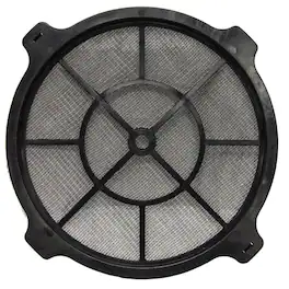 XPOWER - Air Scrubber 12" Diameter Washable Outer Nylon Mesh Filter - Black