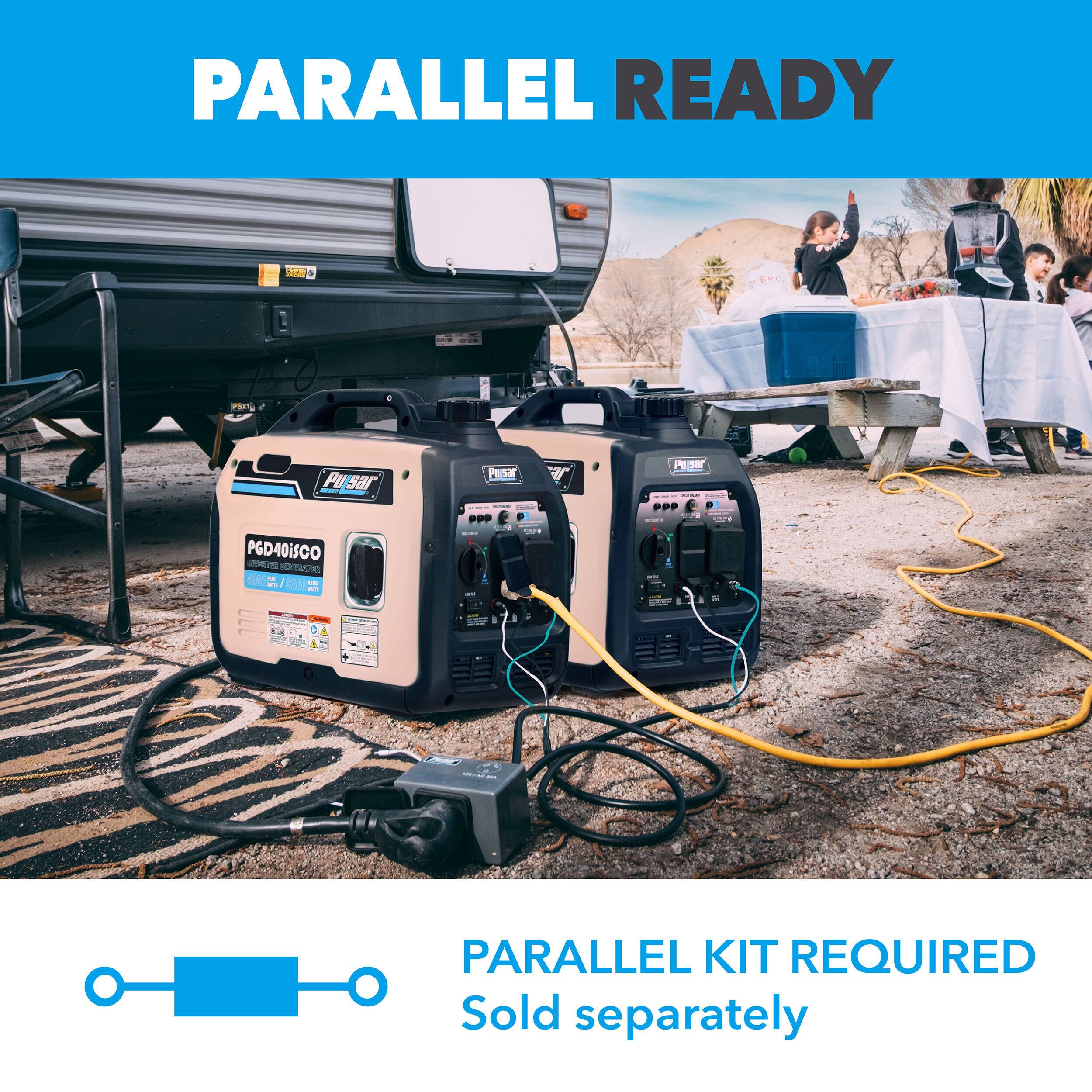 PARALLEL READY

PARALLEL KIT REQUIRED
Sold separately