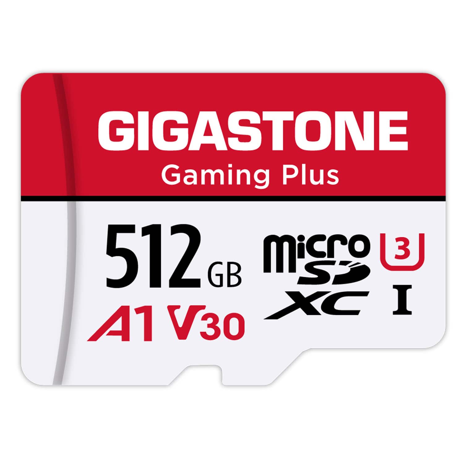 GIGASTONE - Gs-2in1-a1v30game-512gb-r Gaming Plus A1v30 Microsd Card (512 Gb)
