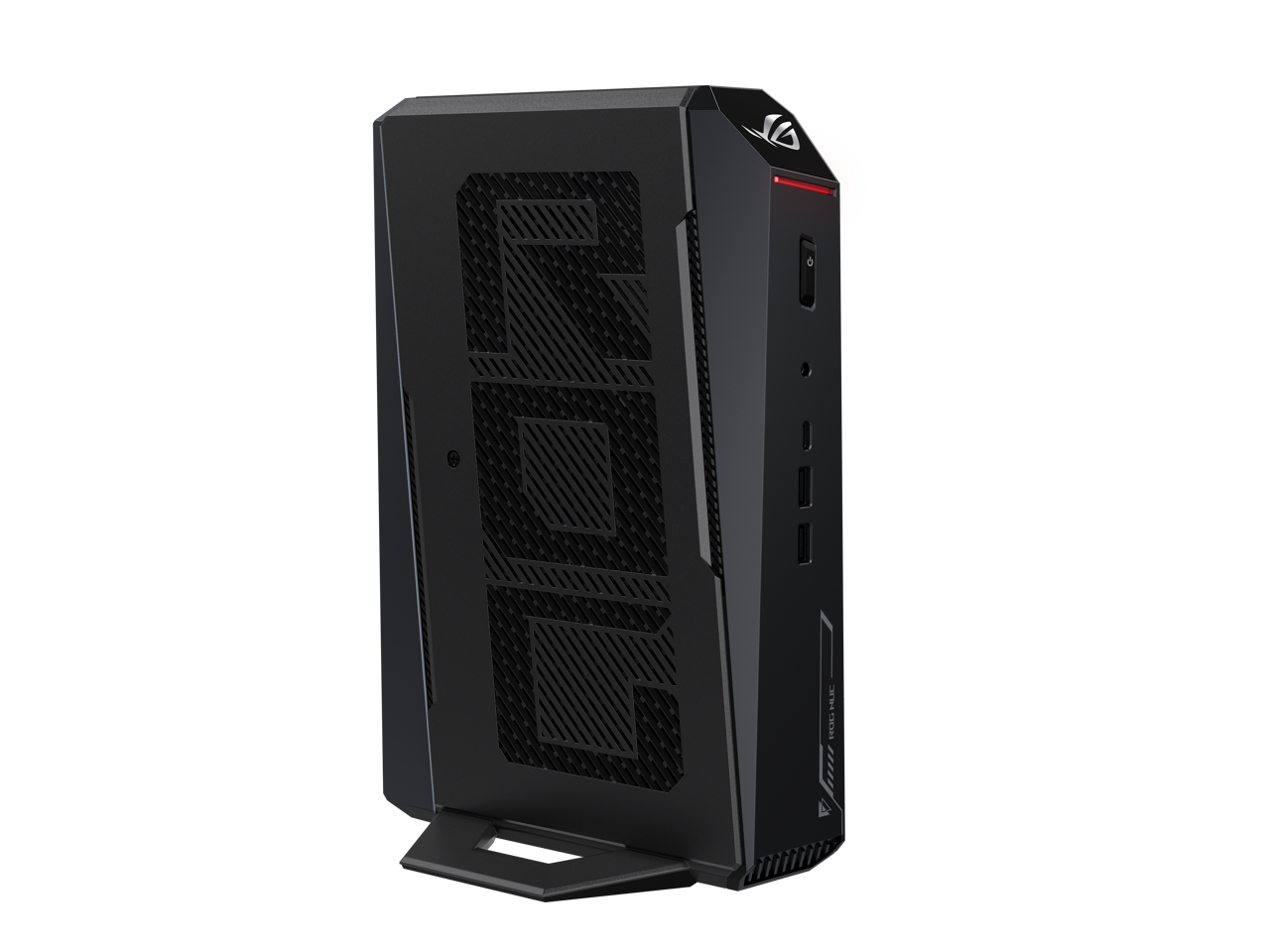 Alt View 4. ASUS - ASUS ROG NUC 2025 Mini PC, Intel Ultra 7, RTX 5060, 32GB DDR5, 1TB SSD, Thunderbolt 4, RGB - Black.