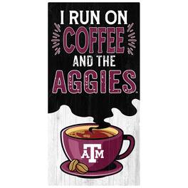 Fan Creations - Texas A&M Aggies 6" x 12" Coffee Wall Art - Multicolor