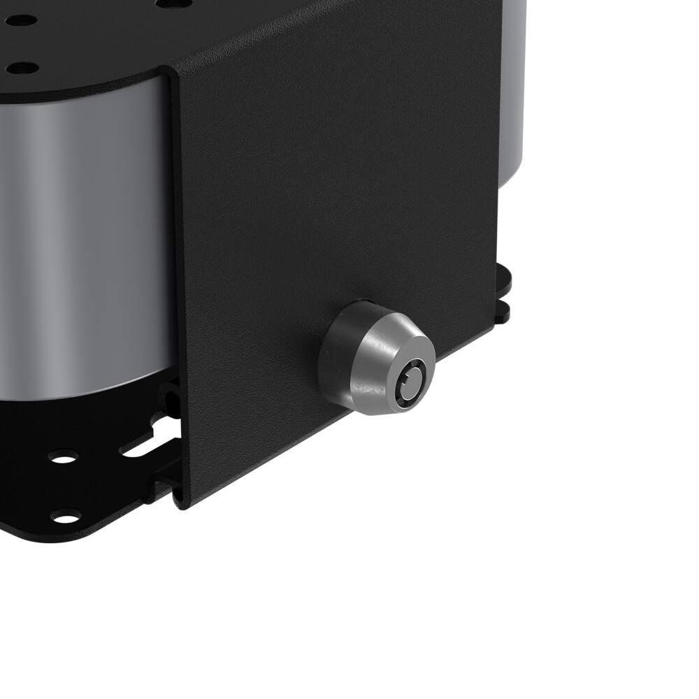 Alt View 4. RackSolutions - RackSolutions 105-D Wall Mount for Apple Mac Mini (M4, 2024) - Black.