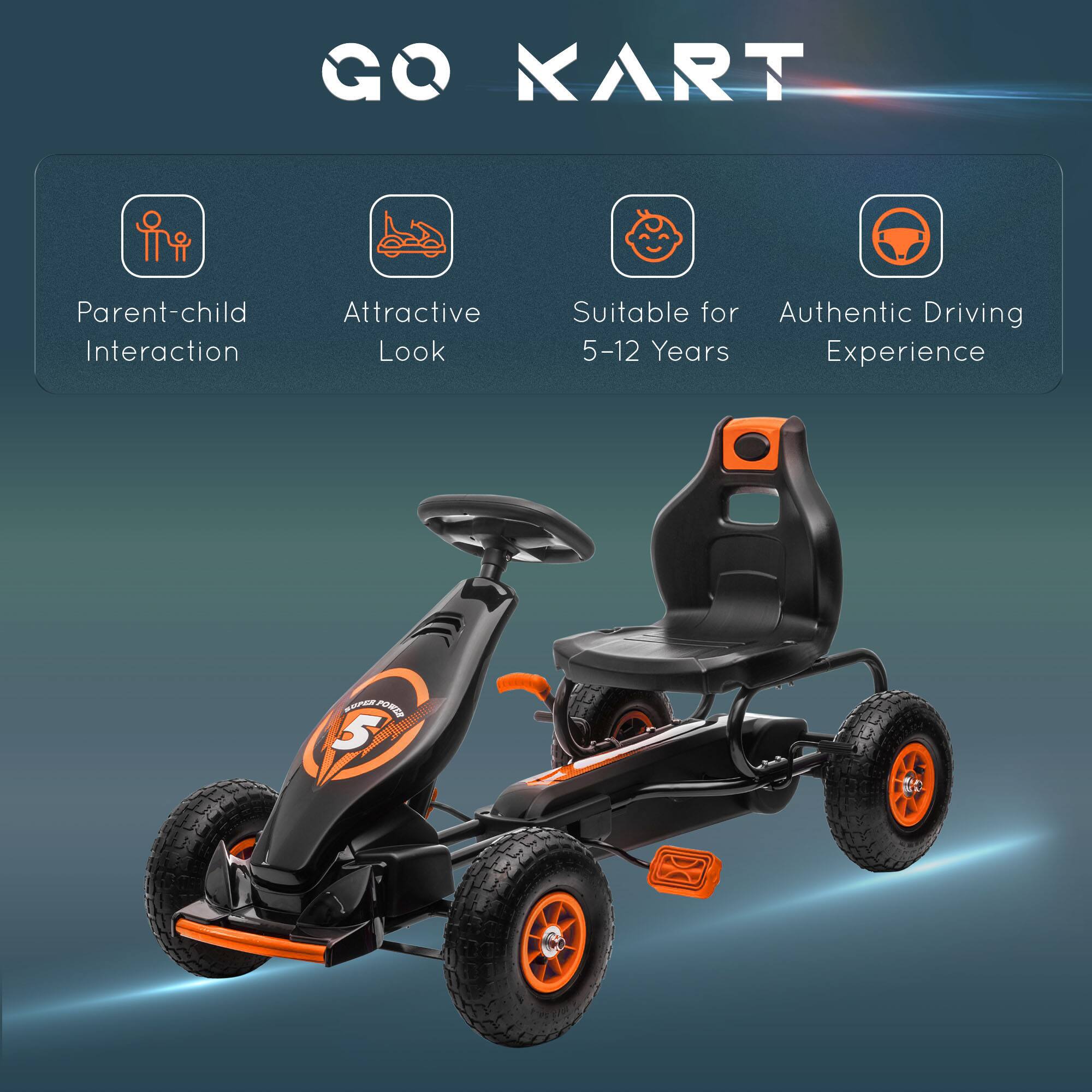 GO KART

Parent-child Interaction  
Attractive Look  
Suitable for 5-12 Years  
Authentic Driving Experience  
SUPER POWER 5