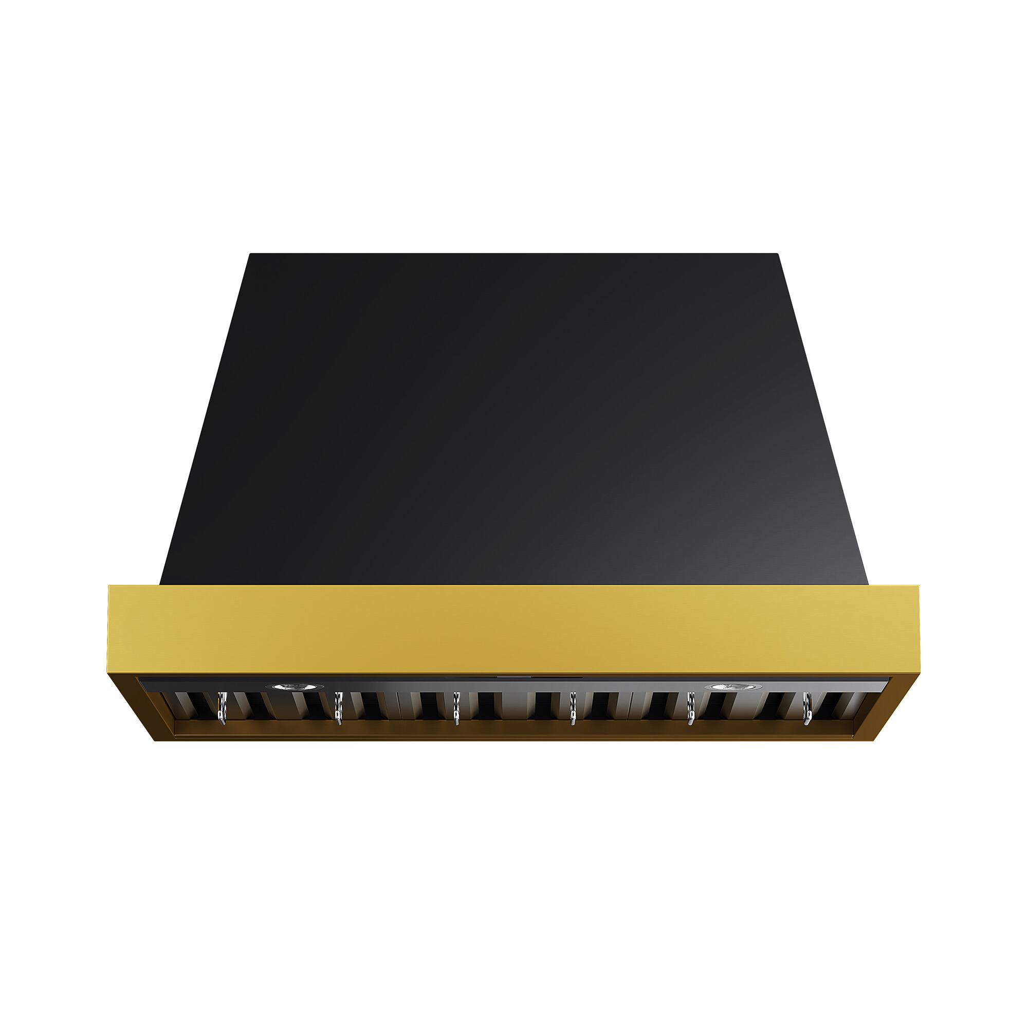 Alt View 2. Kucht - 36" Wall Mount Range Hood 900 CFM – Gemstone™ - Gemstone™.