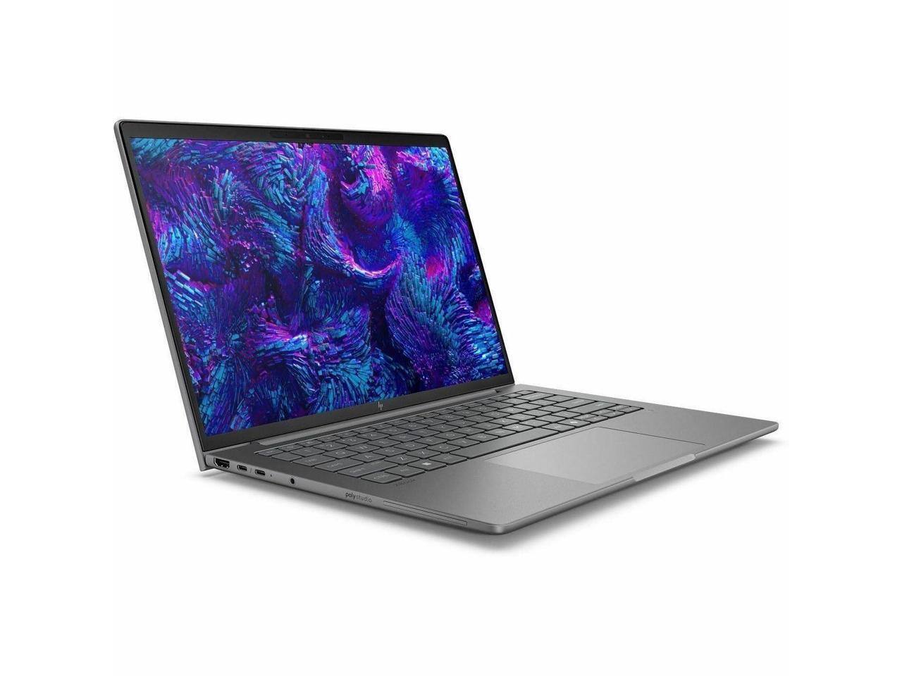 Alt View 9. HP - HP ZBook 8 G1i 14" - Intel Core Ultra 7 - 16 GB - 512 GB SSD - Windows 11 Pro - Intel Arc 140T & RTX 500 - Wi-Fi 7 - Meteor Silver.