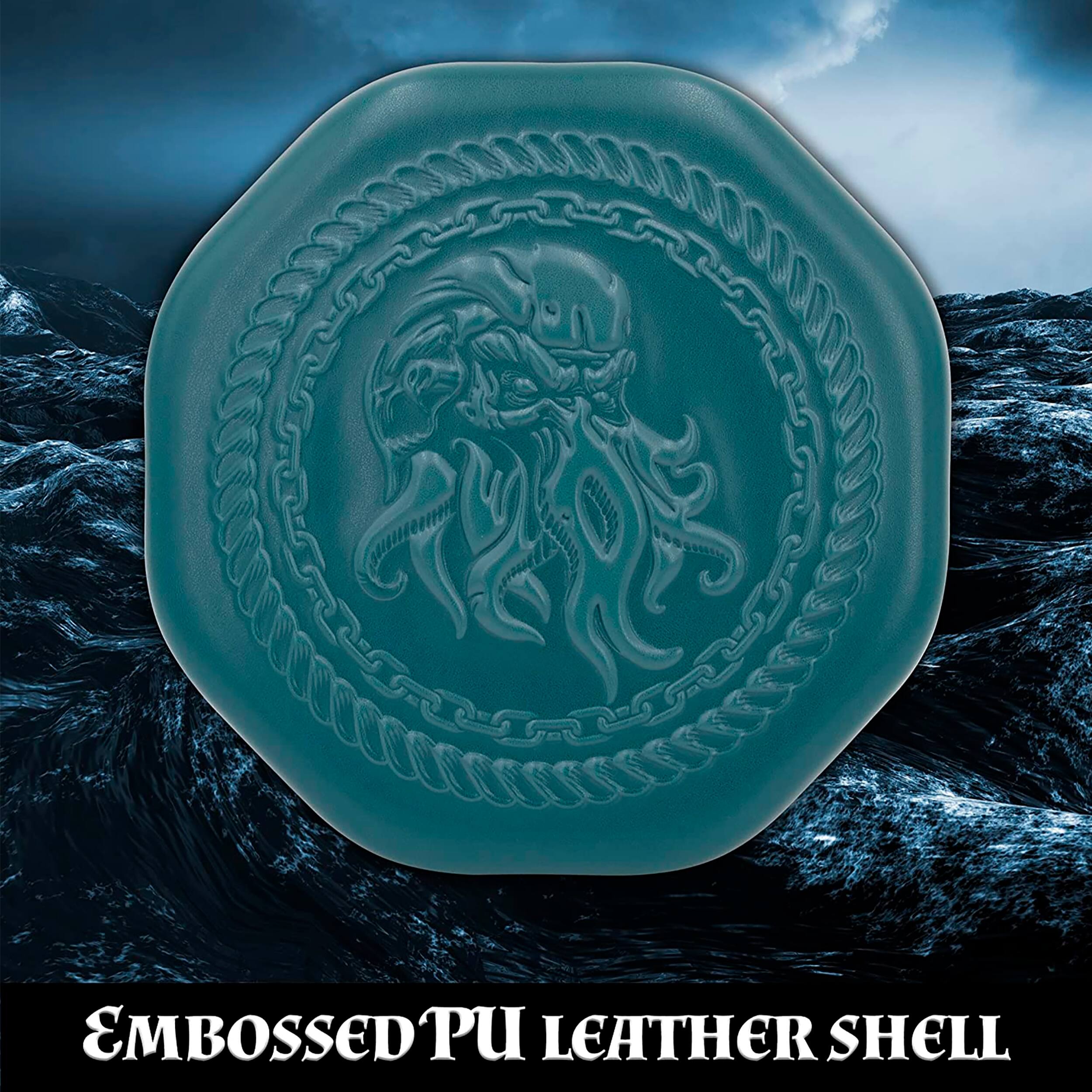 Embossed PU Leather Shell