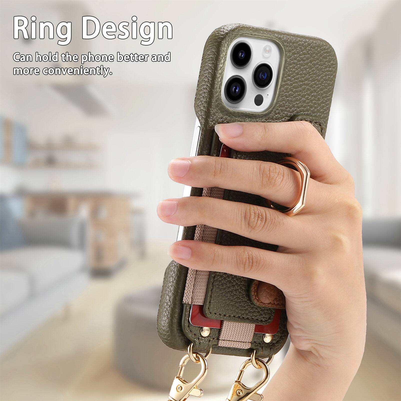 Ring Design  
Can hold the phone better and more conveniently.