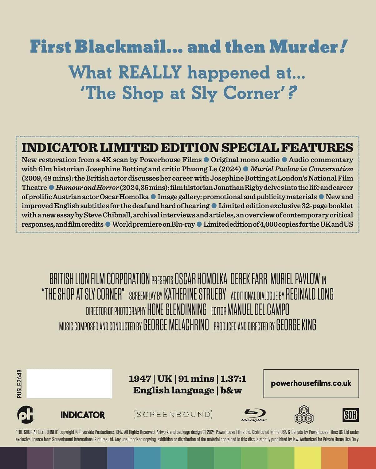 Alt View 1. The Shop at Sly Corner   - BLU-RAY.