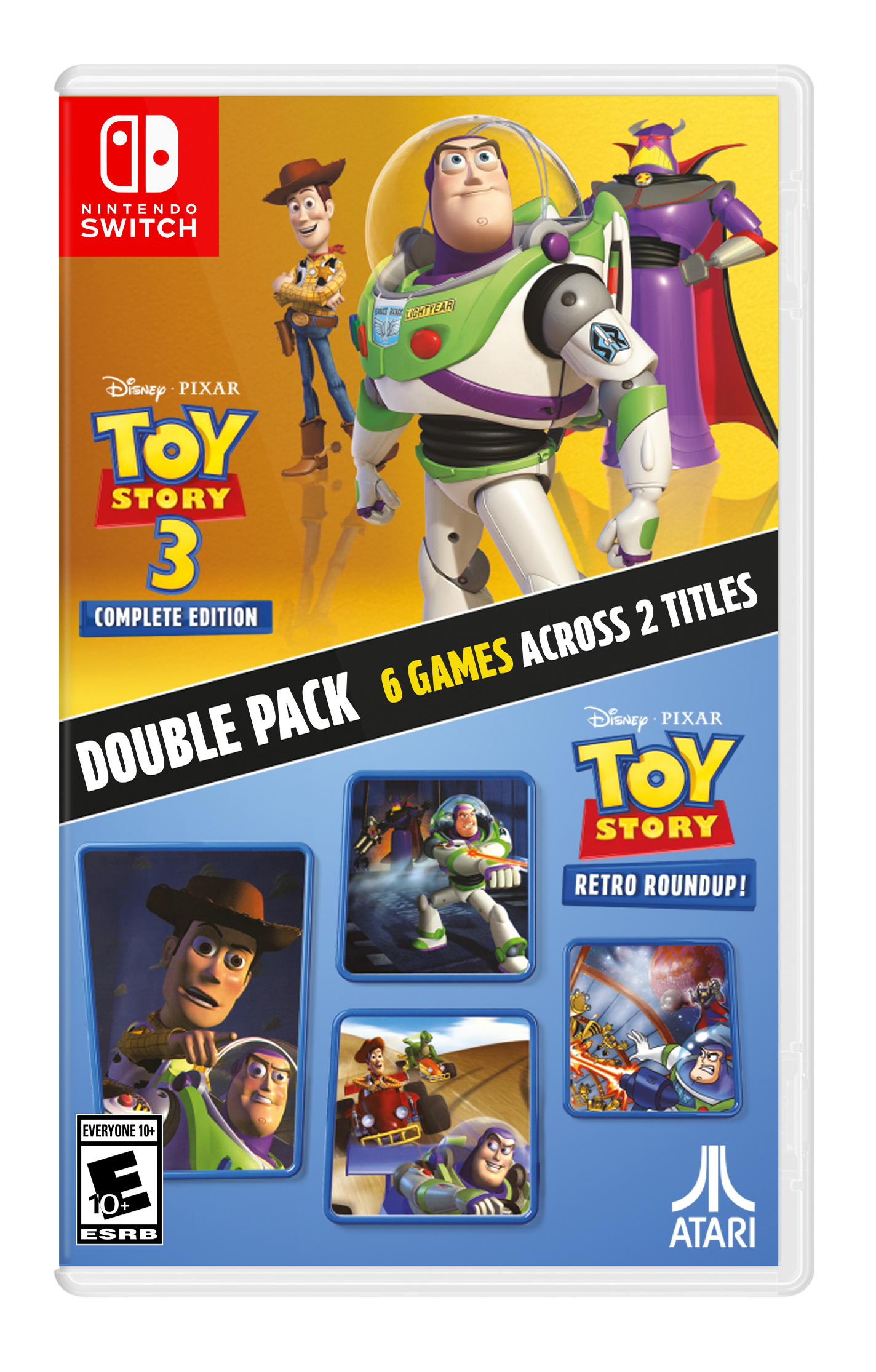 Toy Story: Retro Roundup! + Toy Story 3 Complete Edition - Nintendo Switch