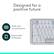 Designed for a positive future
Made with recycled plastic
Responsible Packaging