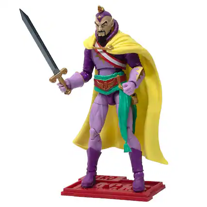 Front. Boss Fight Studio - Flash Gordon Hero H.A.C.K.S. Action Figure | Comic Ming - Multi-Colored.