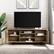 Alt View 16. Walker Edison - Modern Paneled-Door TV Cabinet for TVs up to 65” - Coastal Oak.