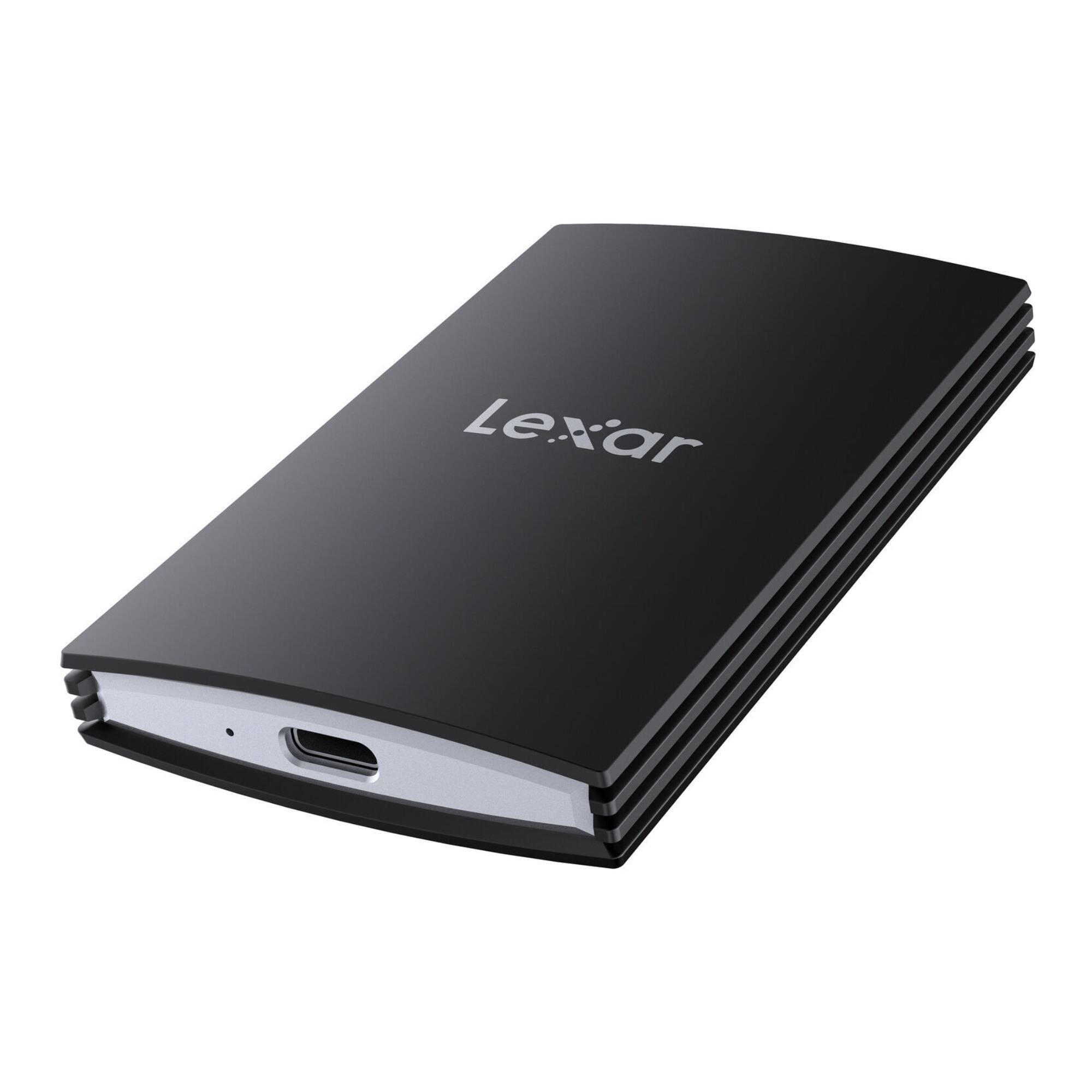 Angle. Lexar - Lexar ARMOR 700 4TB USB 3.2 Gen 2 Type-C Portable External SSD - Black.