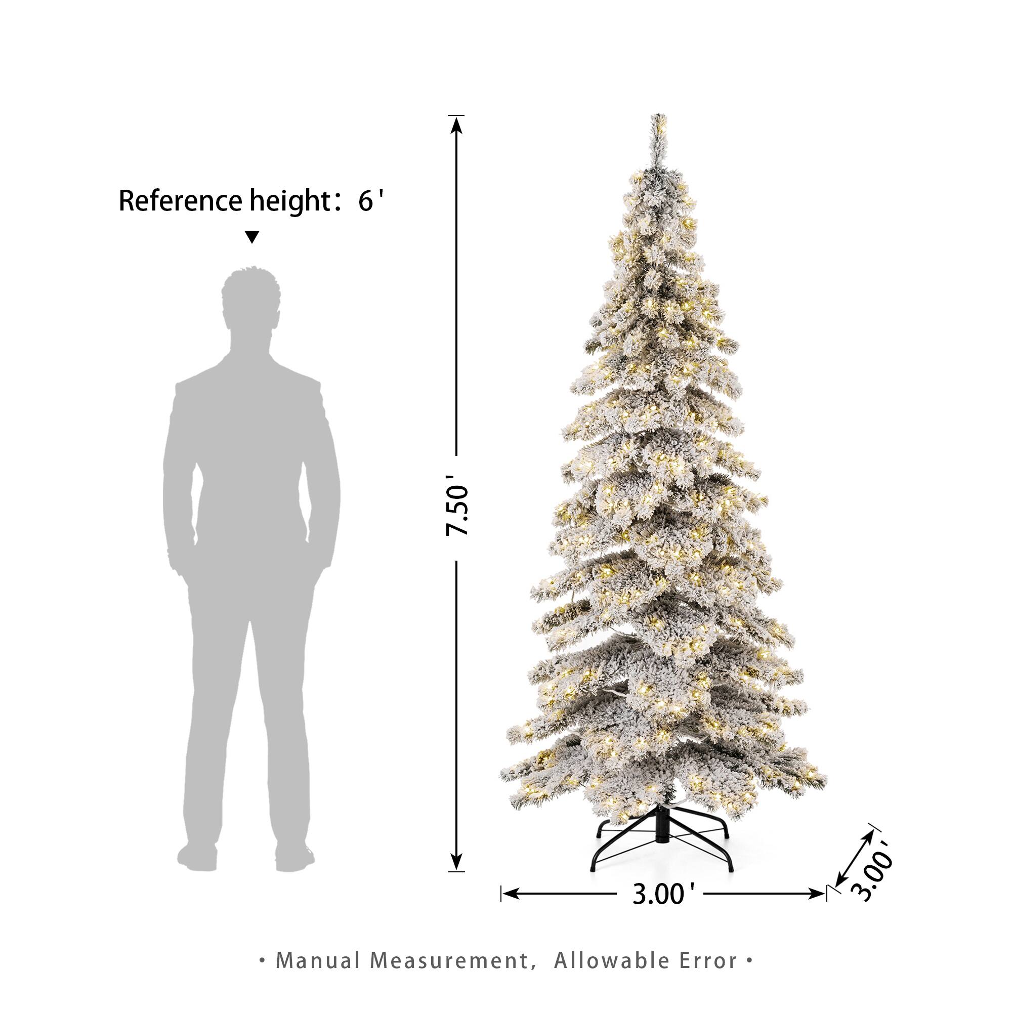 Reference height: 6'

7.50'

3.00' Manual Measurement, Allowable Error