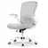 Front. Eureka Ergonomic - Ergonomic Mesh Office Chair with Adjustable Lumbar Support & Flip-Up Armrests - Grey.